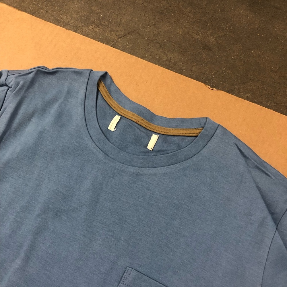 New Lot of 5 t-shirts. Organic Cotton Blue Kids Short Sleeve Tee. Youth Small. - Picture 5 of 8